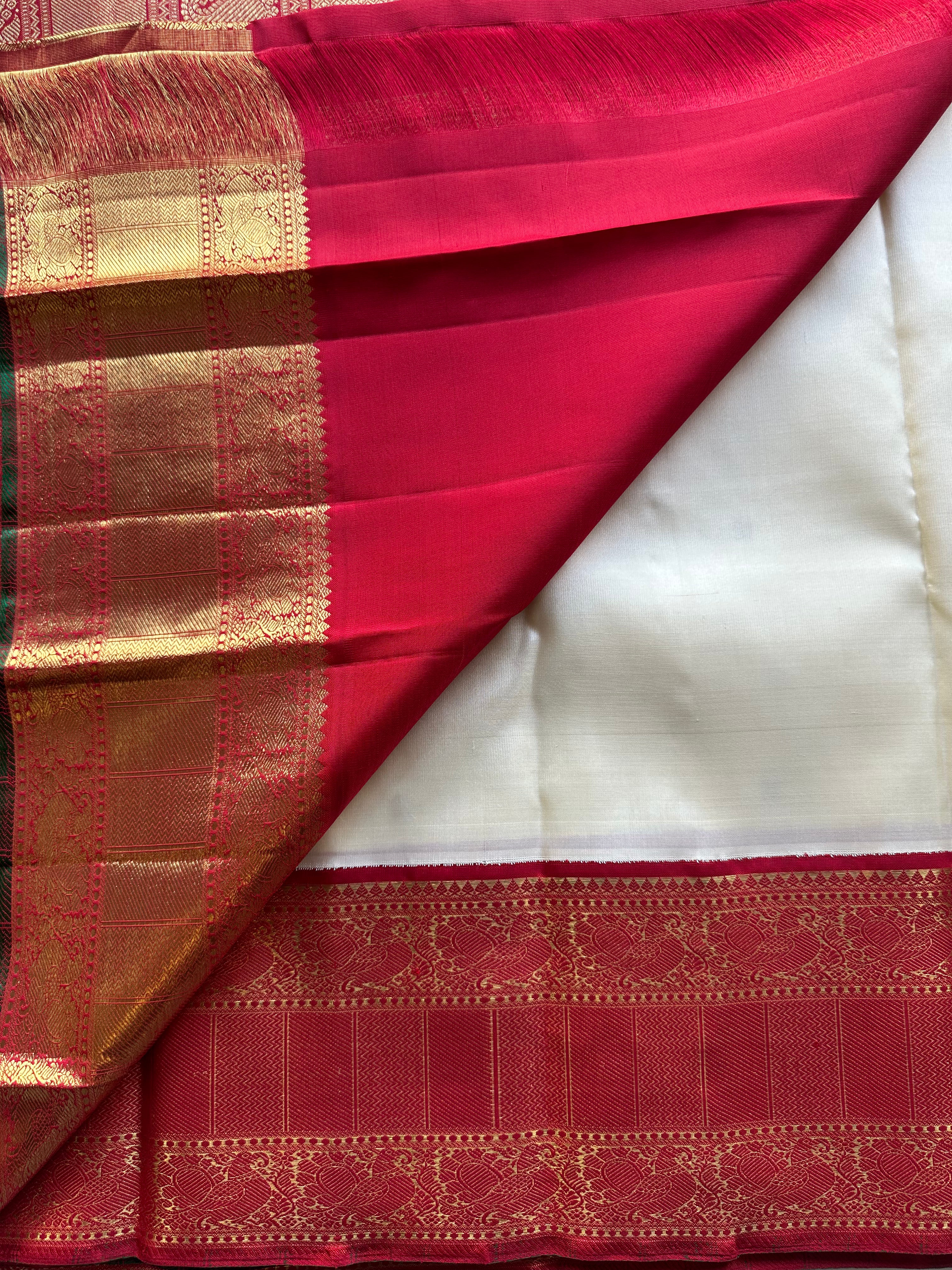 Vintage Kanjivaram Silk Saree