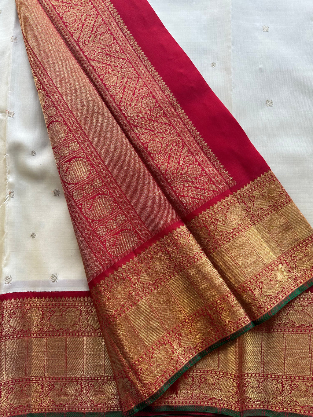 Vintage Kanjivaram Silk Saree