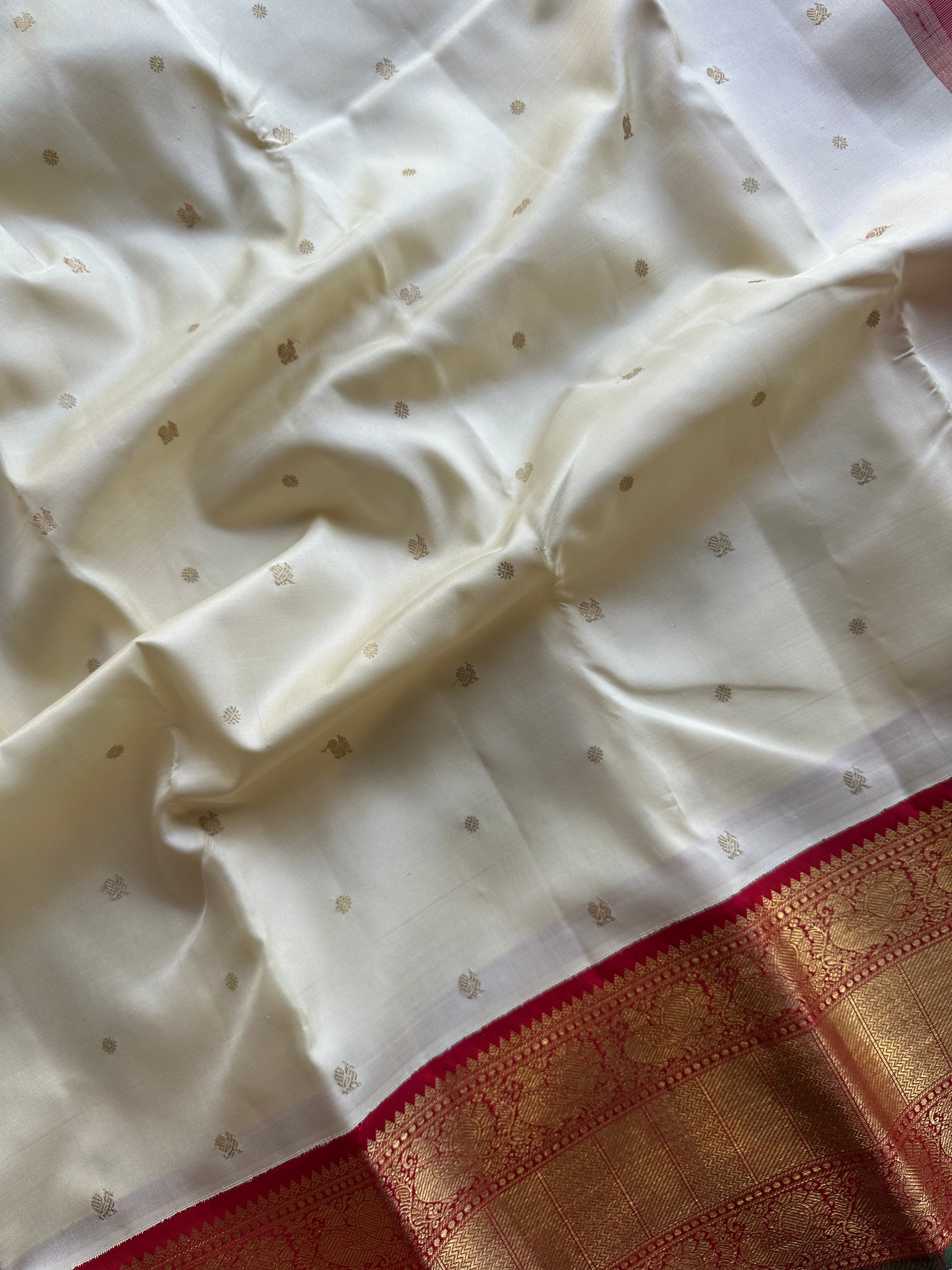 Vintage Kanjivaram Silk Saree