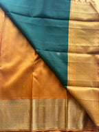 Emerald Green Kanjivaram Silk Saree