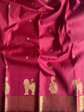 Blood Vintage Kanjivaram Silk Saree