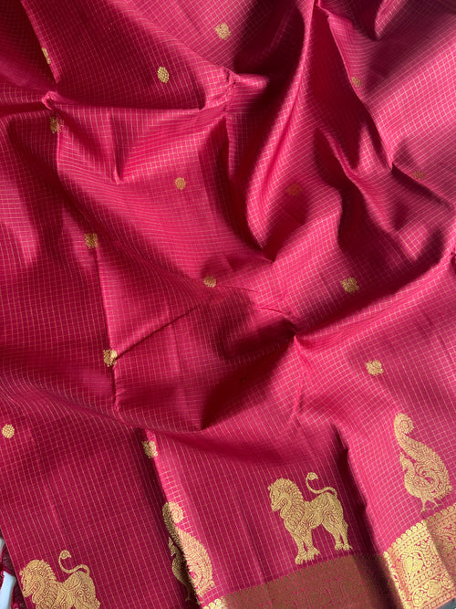 Blood Vintage Kanjivaram Silk Saree