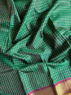 Green Vintage Kanjivaram Silk Saree