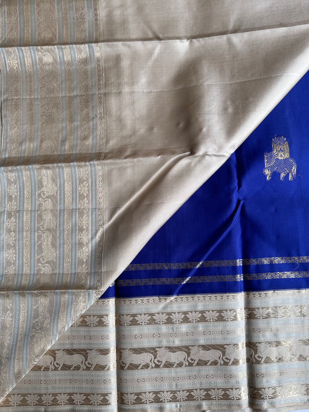Vintage Kanjivaram Silk Saree