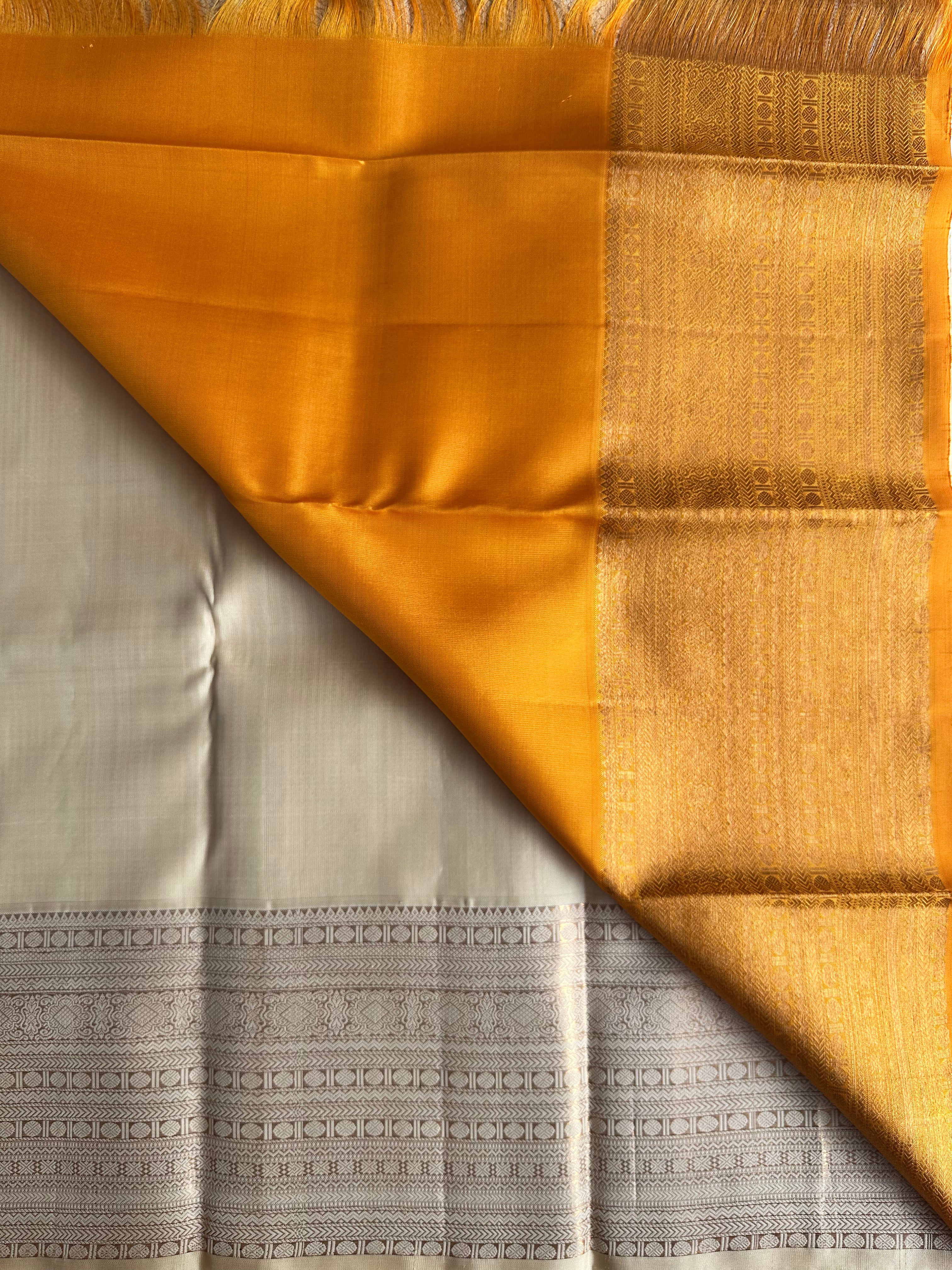 Vintage Kanjivaram Silk Saree