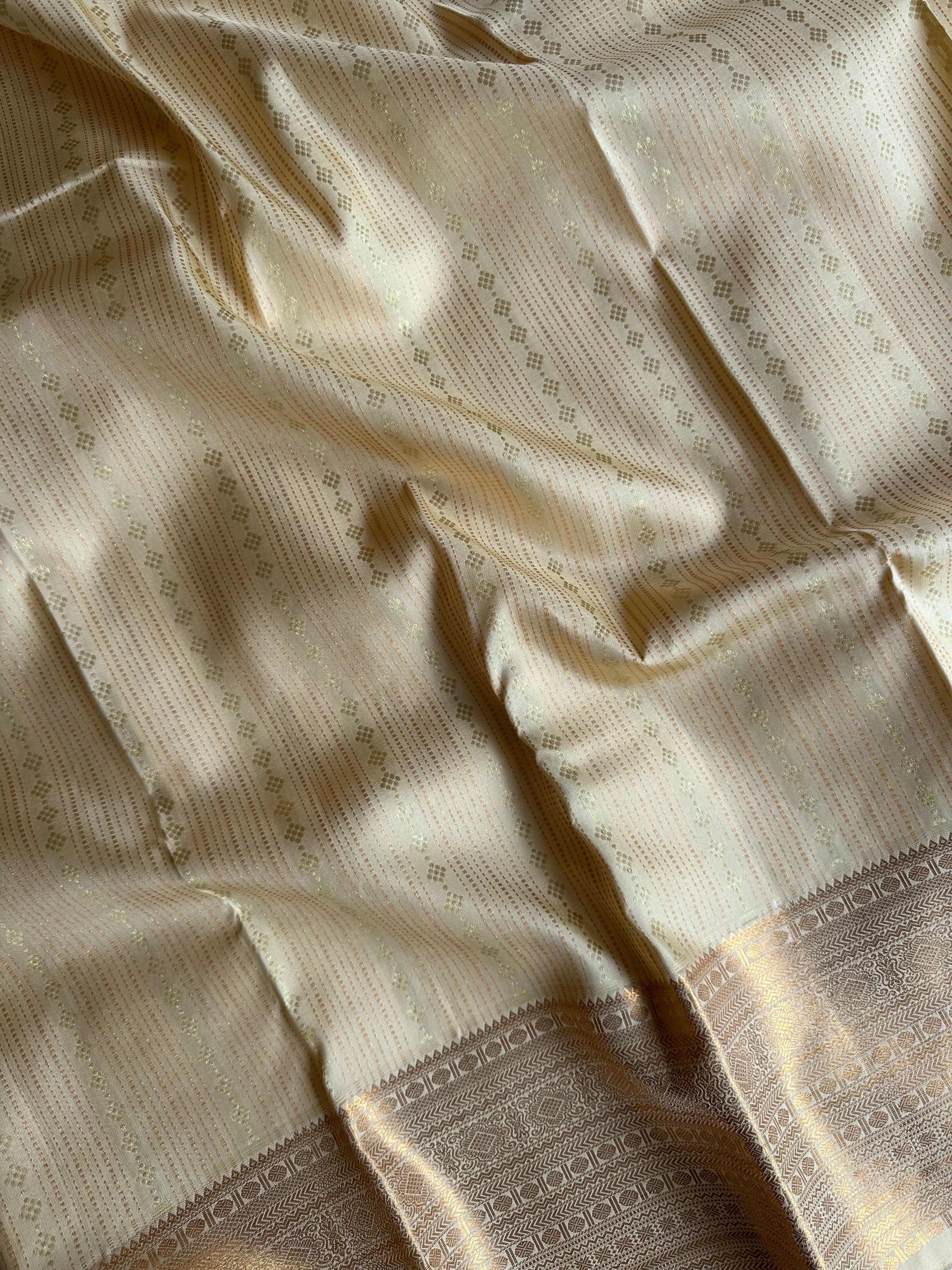 Vintage Kanjivaram Silk Saree