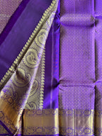 Purple Traditional Kanjivaram Silk Saree