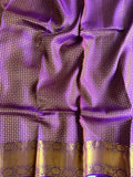 Purple Traditional Kanjivaram Silk Saree