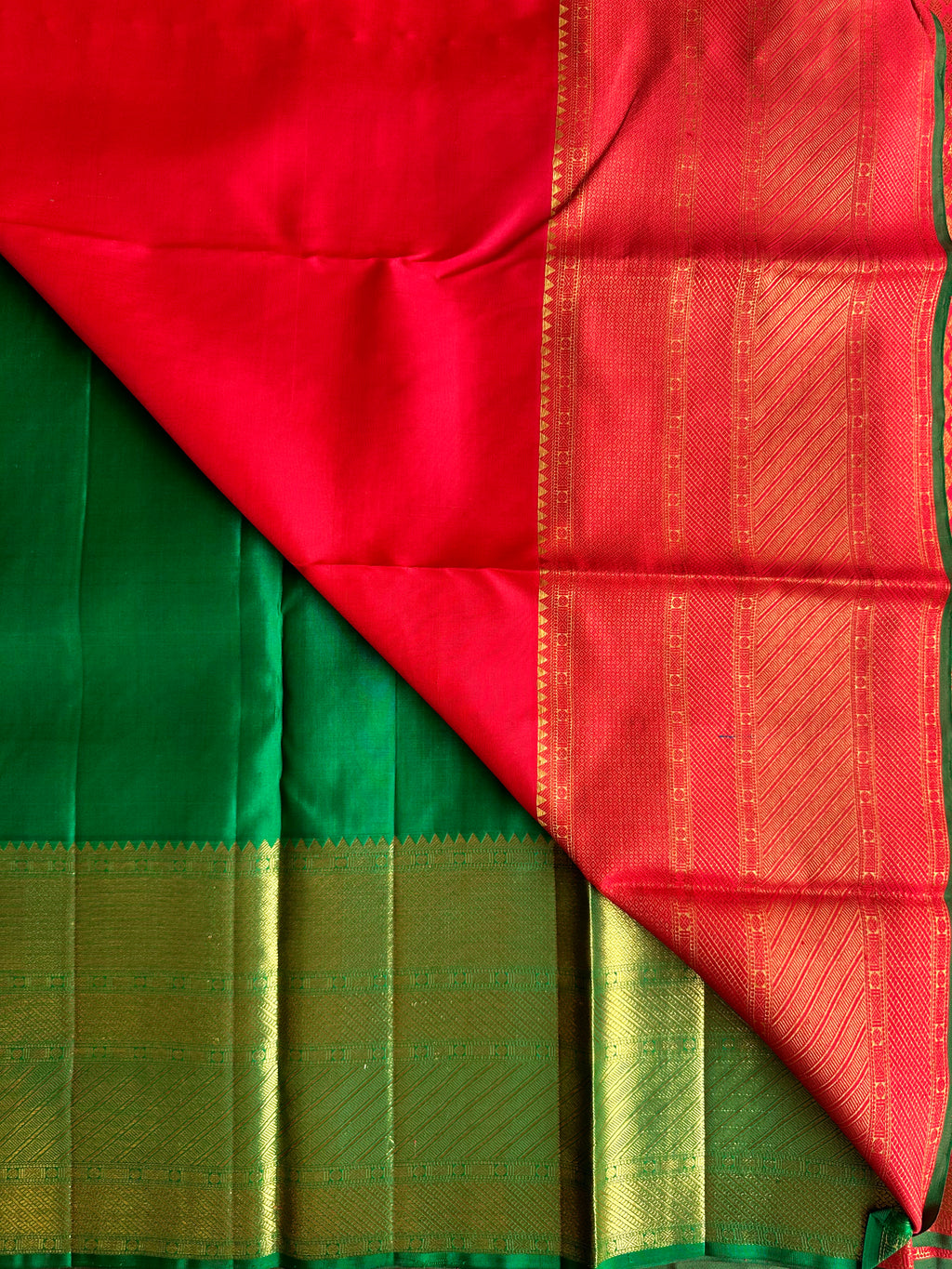 Red Traditional Kanjivaram Silk Saree
