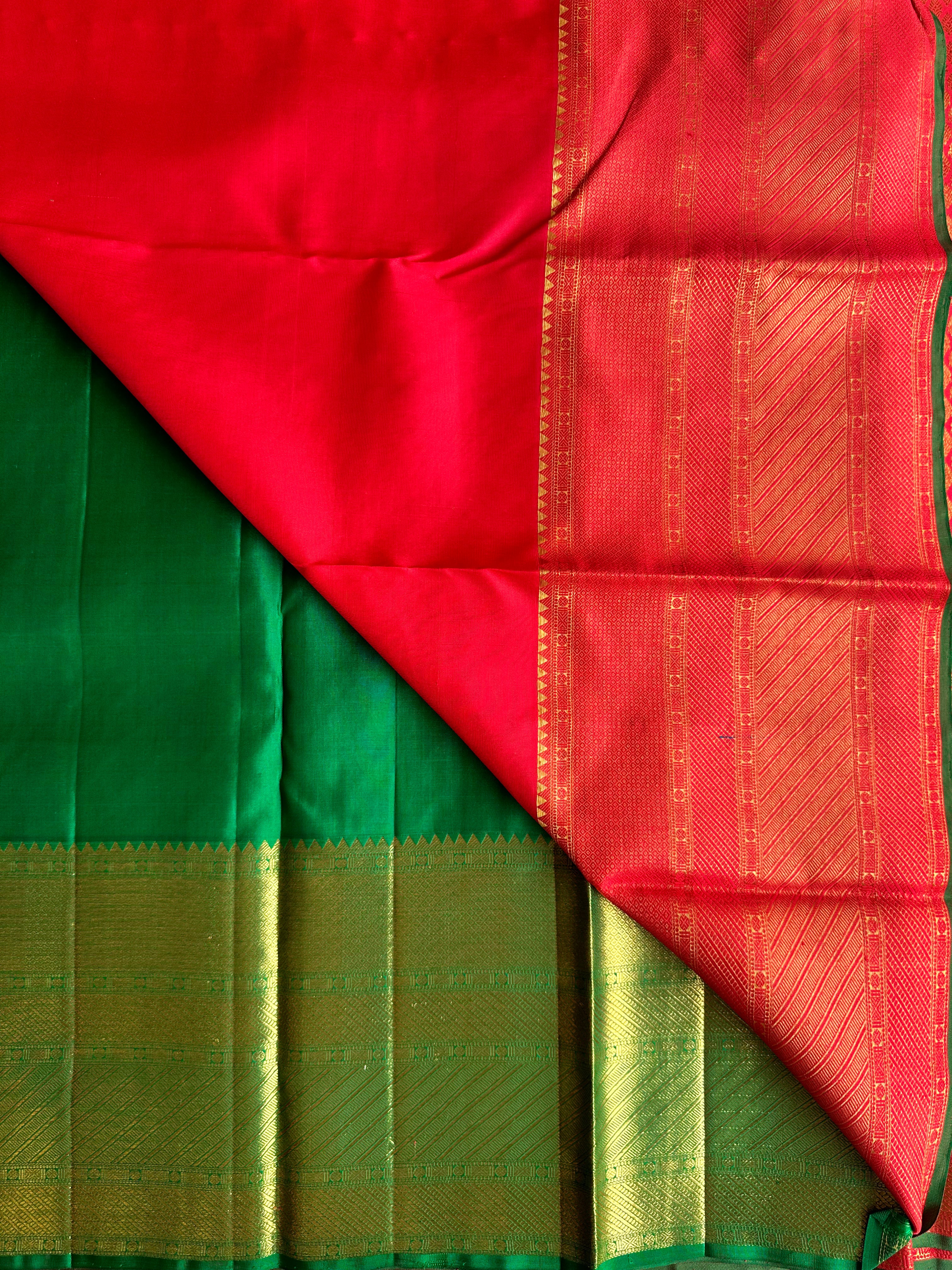 Red Traditional Kanjivaram Silk Saree