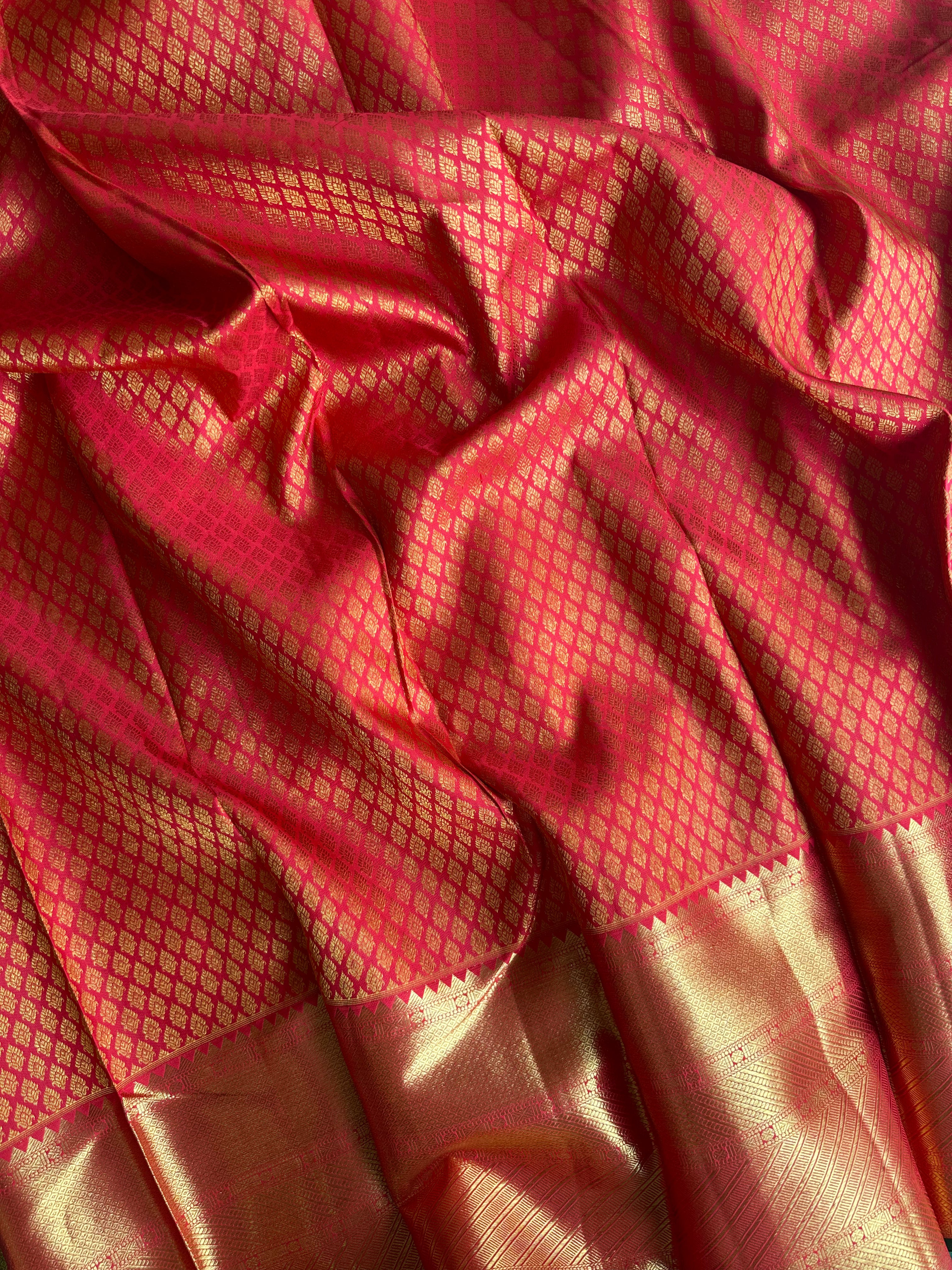 Red Traditional Kanjivaram Silk Saree
