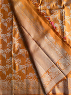 Mustard Traditional Kanjivaram Silk Saree