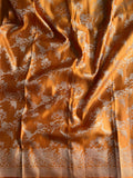 Mustard Traditional Kanjivaram Silk Saree