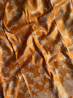 Mustard Traditional Kanjivaram Silk Saree