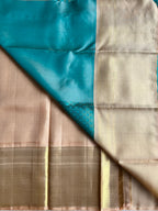 Turquoise Traditional Kanjivaram Silk Saree