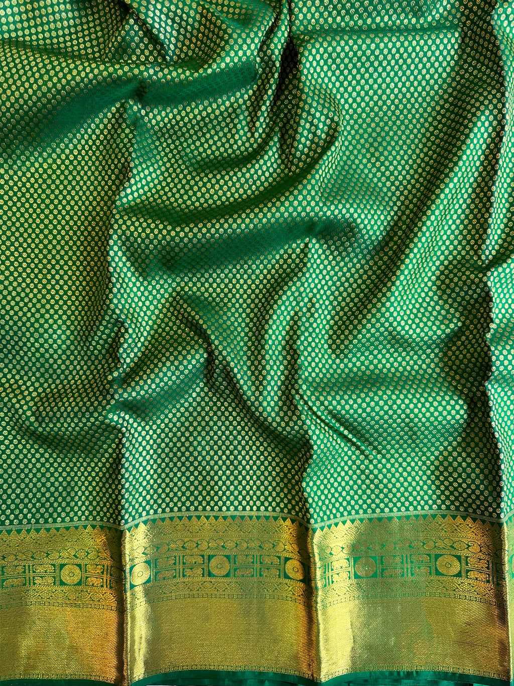 Green Traditional Kanjivaram Silk Saree