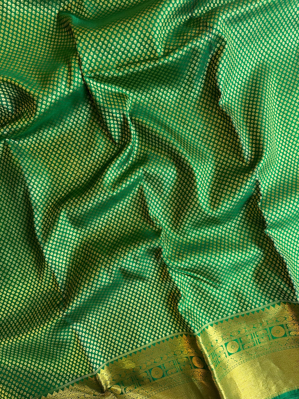Green Traditional Kanjivaram Silk Saree