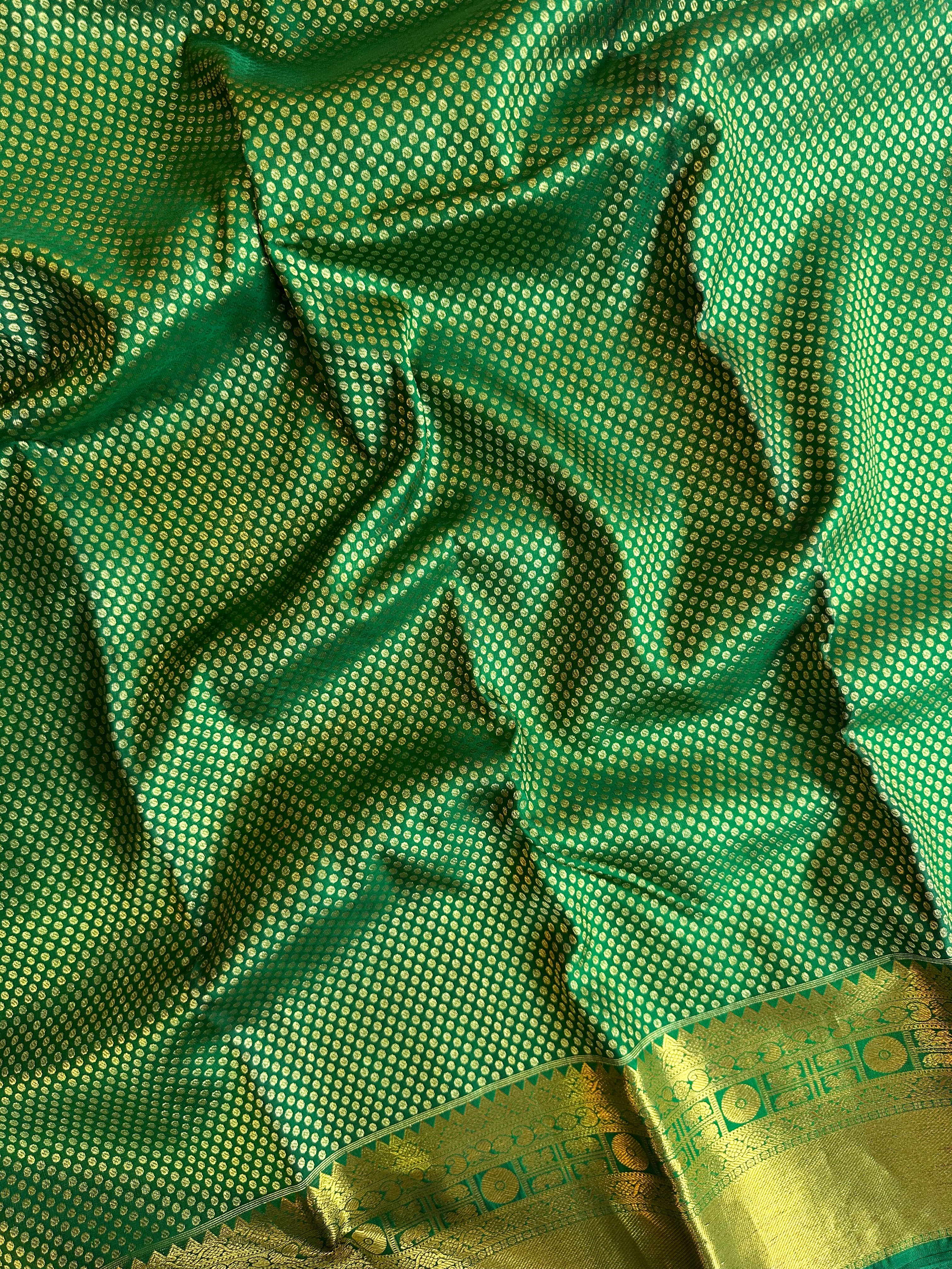Green Traditional Kanjivaram Silk Saree