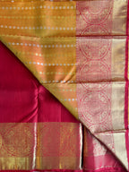 Mustard Traditional Kanjivaram Silk Saree