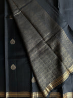 Black Soft Silk Saree