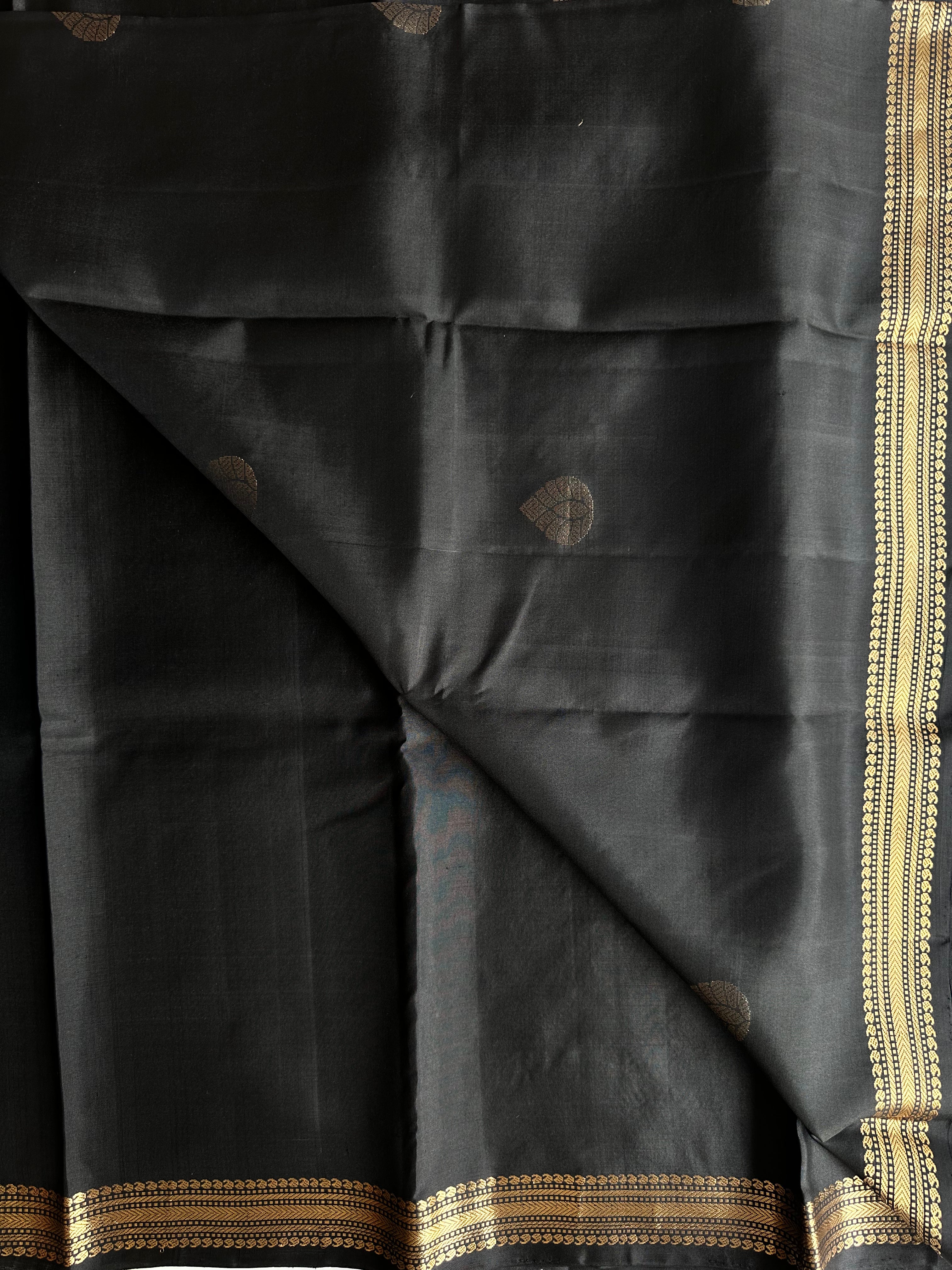 Black Soft Silk Saree