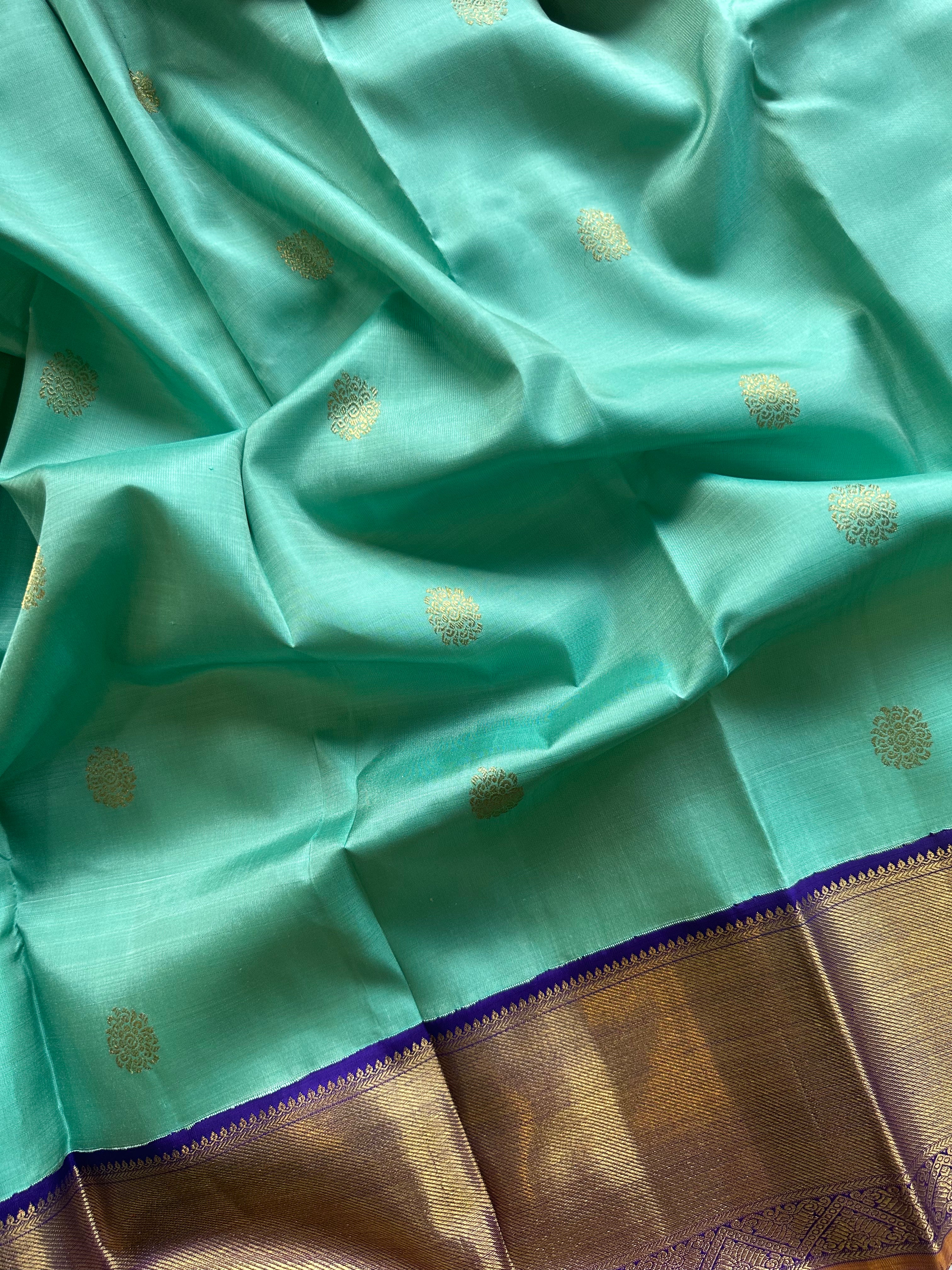 Vintage Kanjivaram Silk Saree